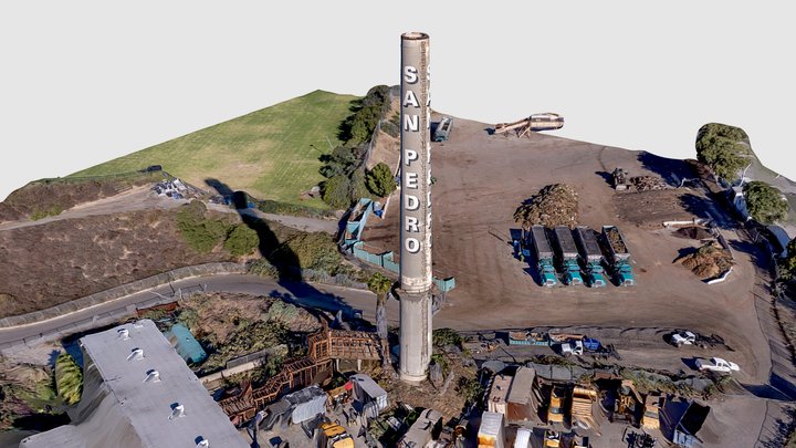 San Pedro Stack 3D Model