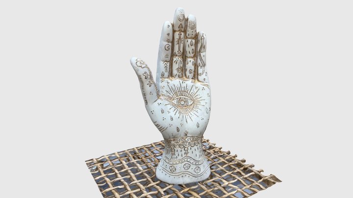 Yoga hand 3D Model