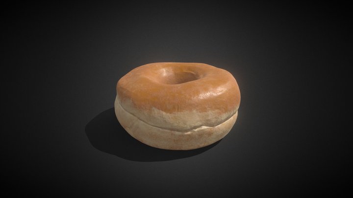 Donut Highpoly Model 3D Model