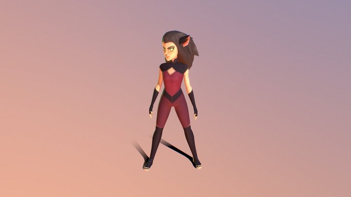 Catra - Attack 3D Model