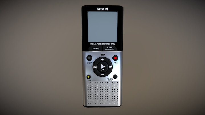 Digital Pocket Recorder / Gravador de voz 3D Model