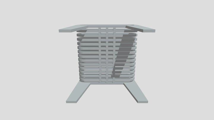 Table Design V1 3D Model