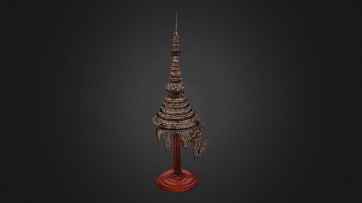มงกุฎการแสดง 3D Model