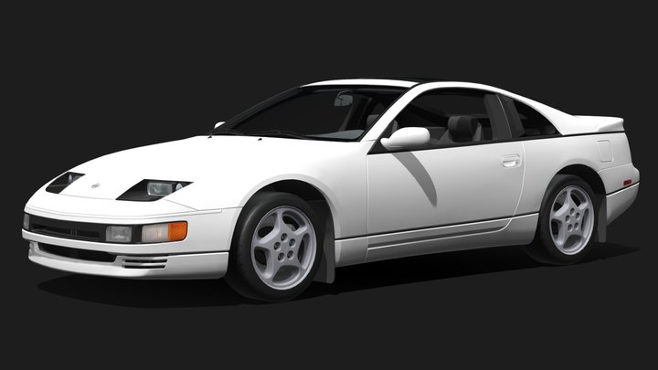 1992 Nissan 300ZX Twin-Turbo (Z32) – Free 3D Model STL