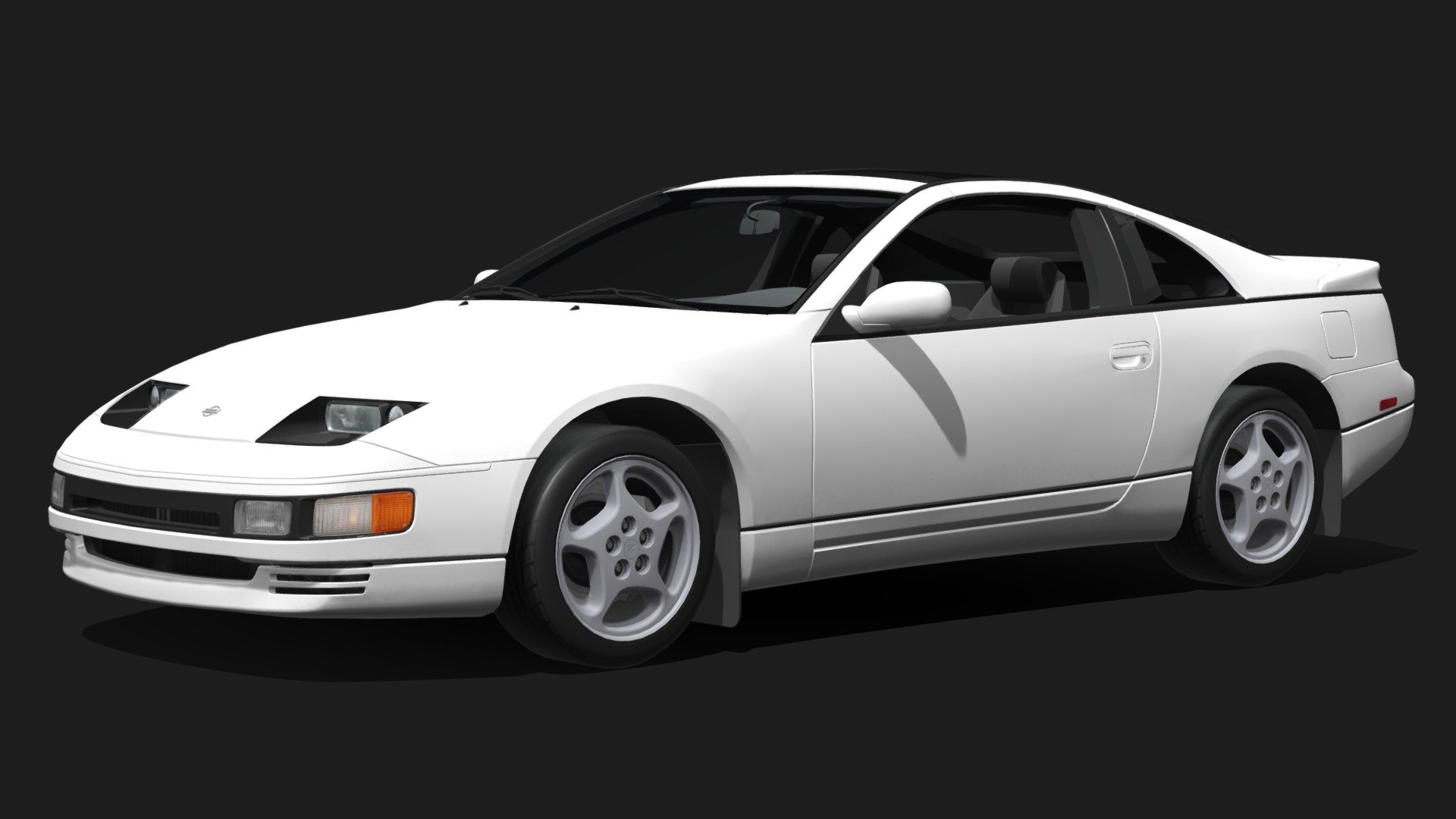 1992 Nissan 300ZX Twin-Turbo (Z32) - Download Free 3D model by