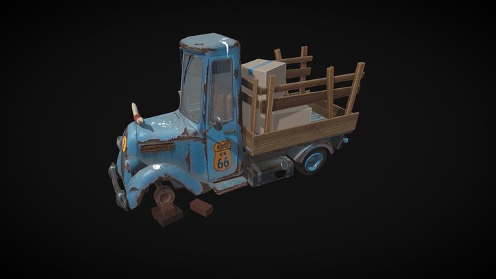 Pickup 3D Model