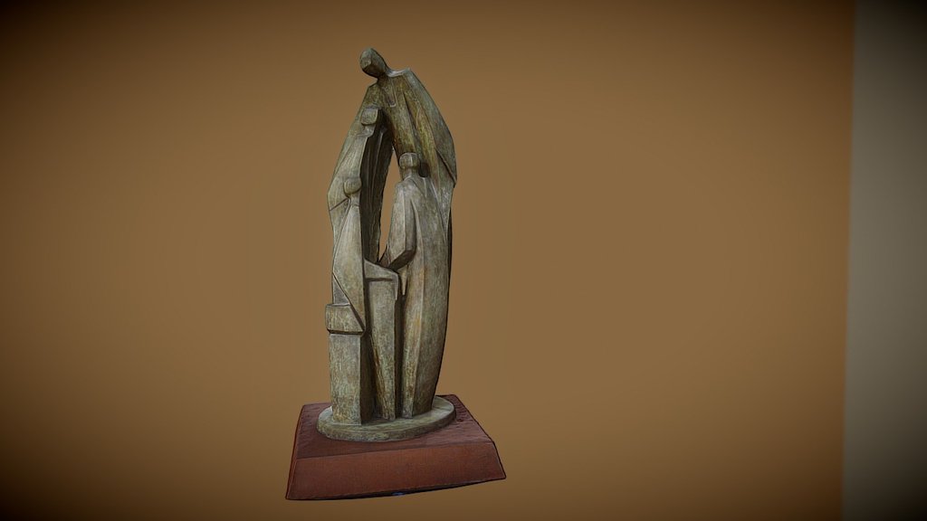 Escultura Luis Carlos Familia 2