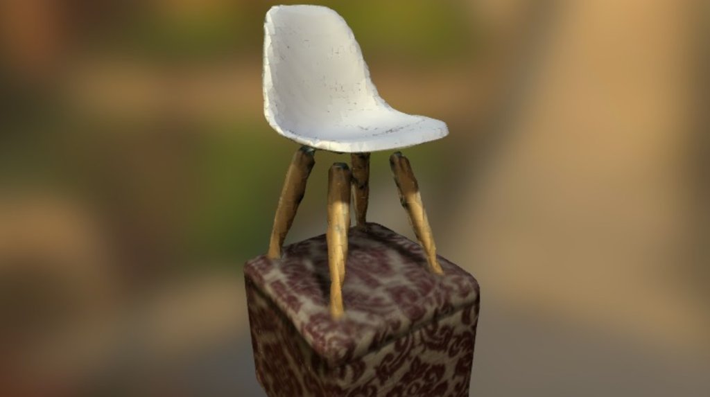 iSense Test - Chair On Ottoman