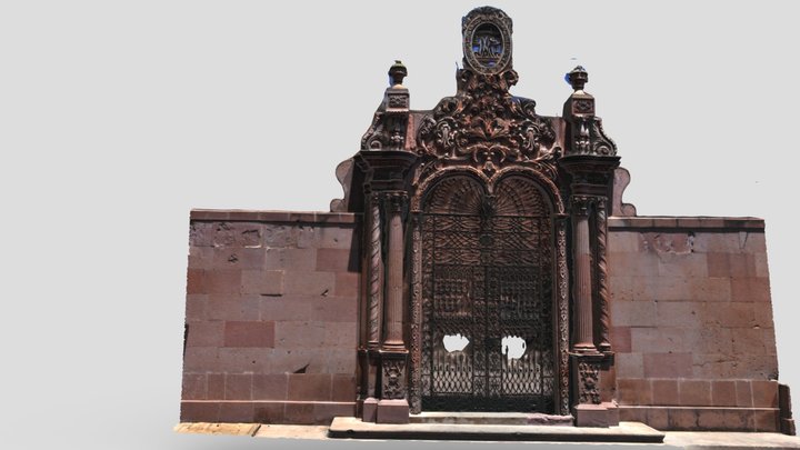 Portico Capilla de Nápoles 3D Model