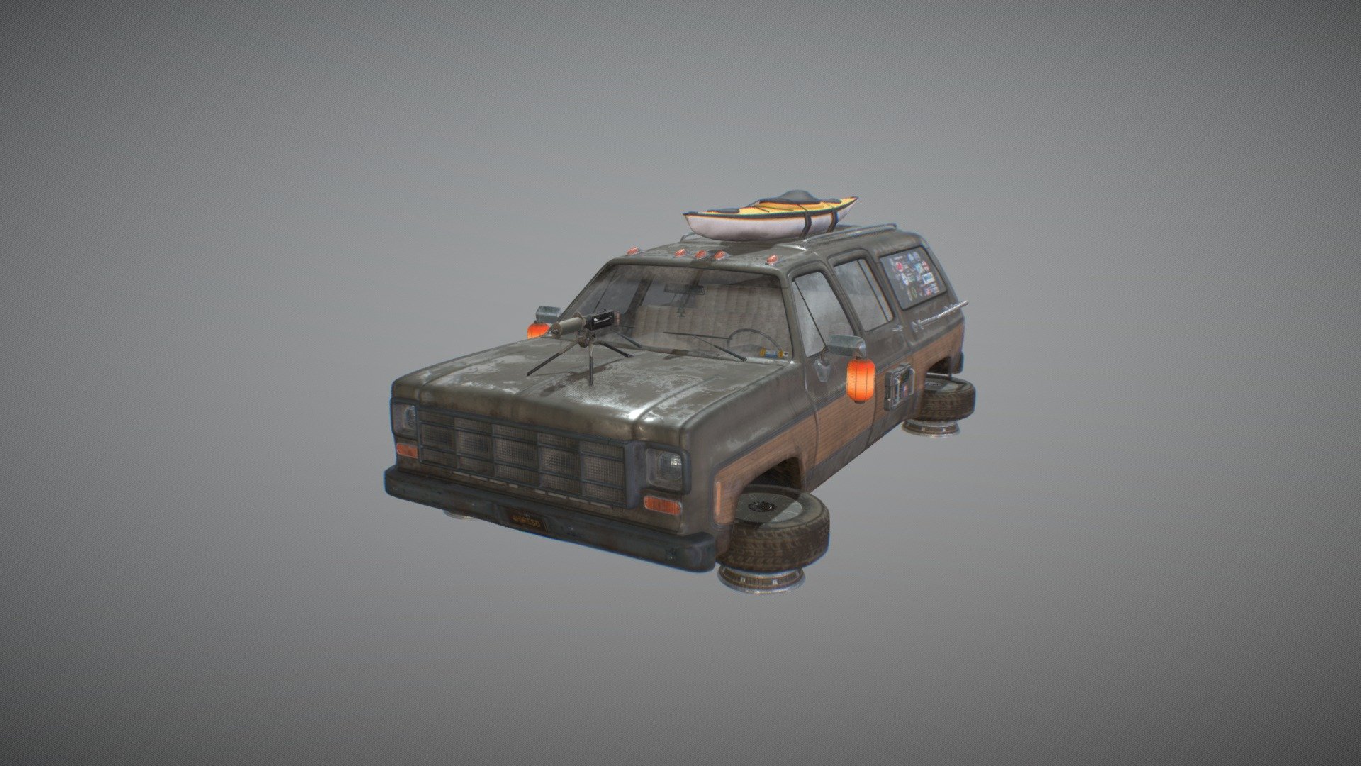 Cyberpunk Car - Truck