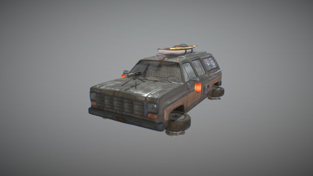 Cyberpunk Car - Truck