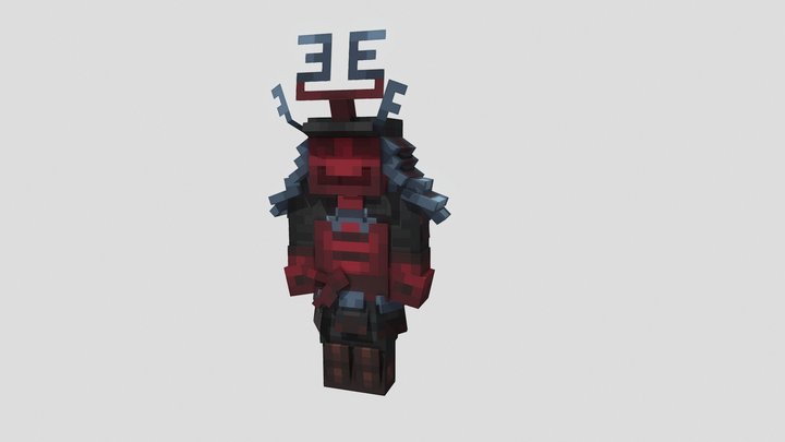 Samurai armor 3D Model