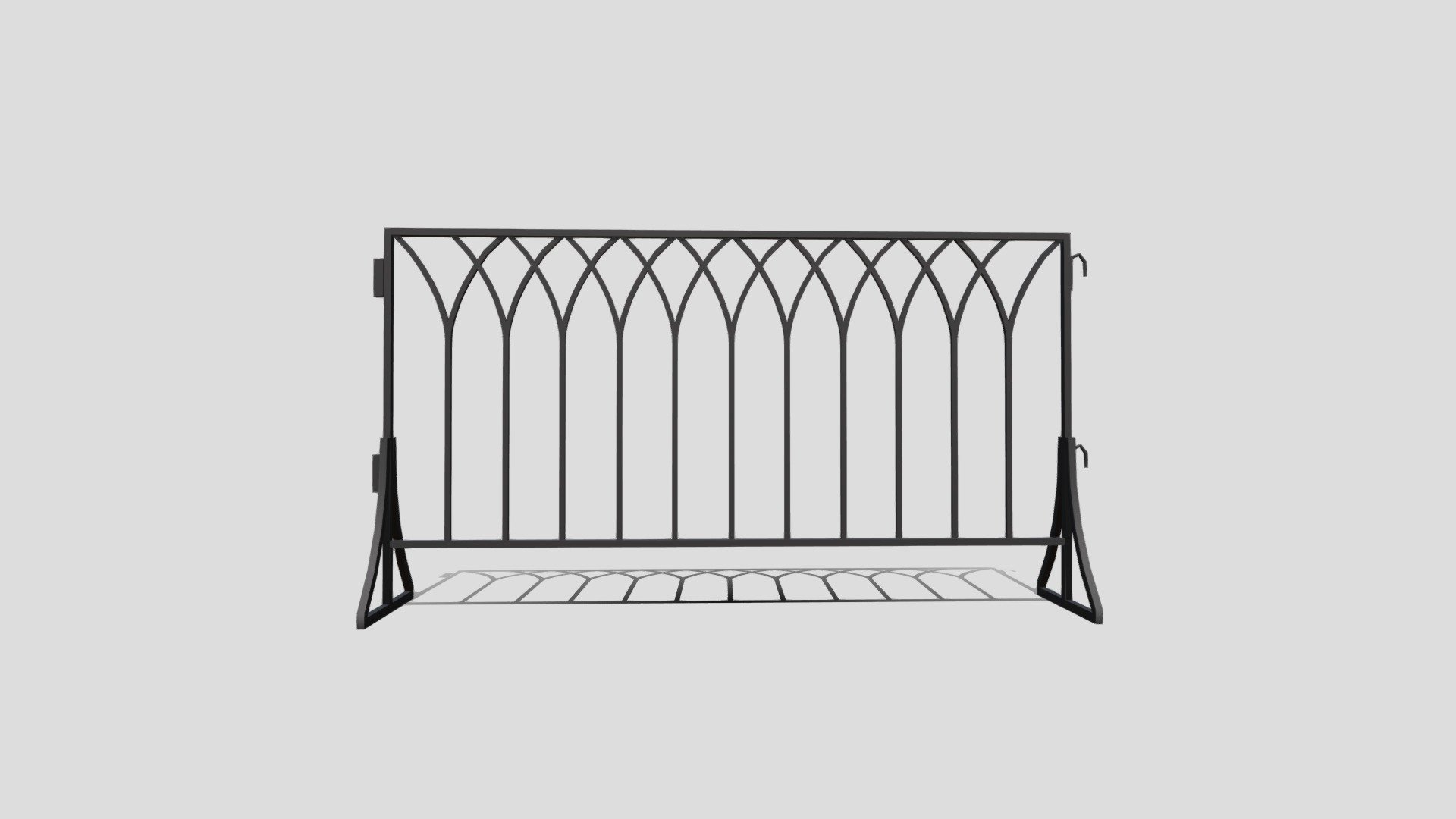 Orthodox (Police) fence - 3D model by Mikhail Maksimov (@grifgont ...