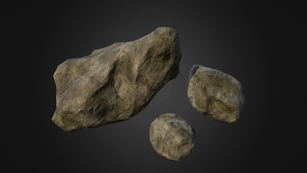 stone_group_1 - Download Free 3D model by Isengrim [fb1bba2] - Sketchfab