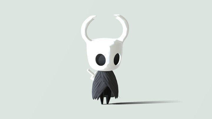 Hollow Knight //Lowpoly 3D Model