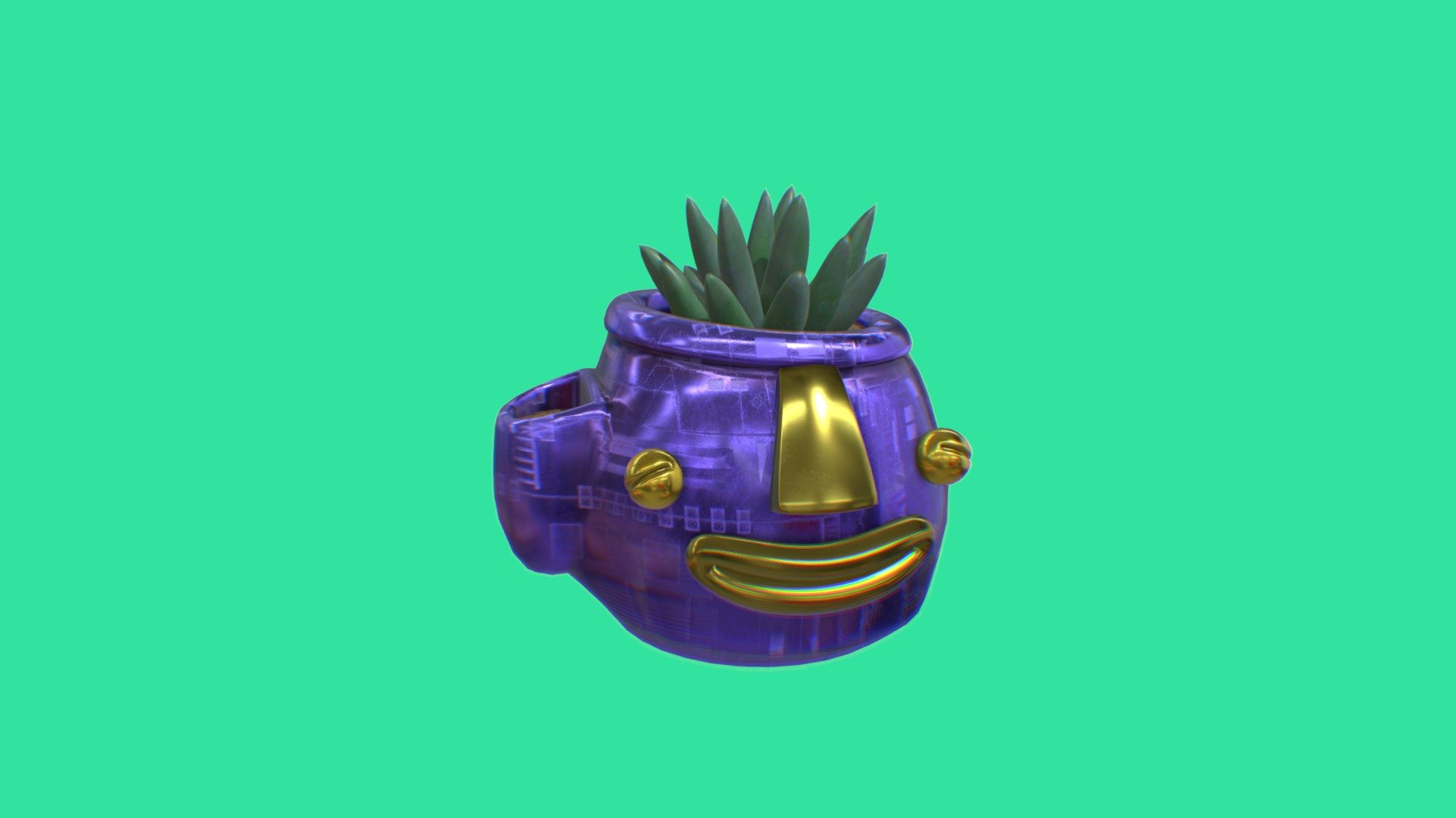 Poly Pot #19 - 3D model by jakeandrewjewelry [fb1cbb5] - Sketchfab