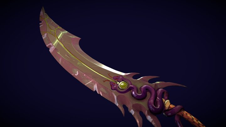Serpent Fang 3D Model