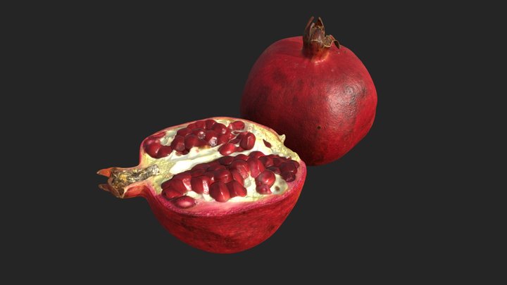 pomegranates 3D Model