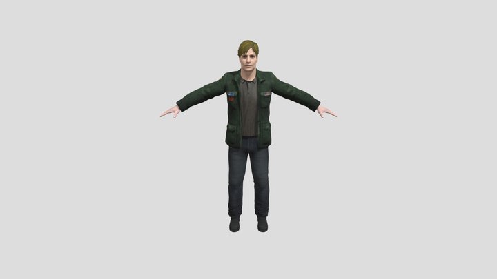 James Sunderland 3D Model
