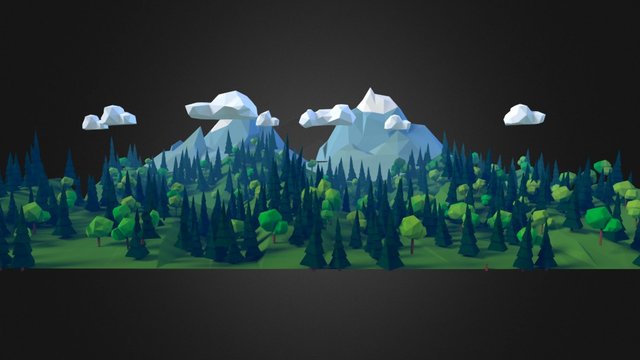 Squirrely Tile Set 3D Model