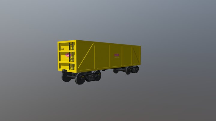 Plascon Wagon 1 3D Model