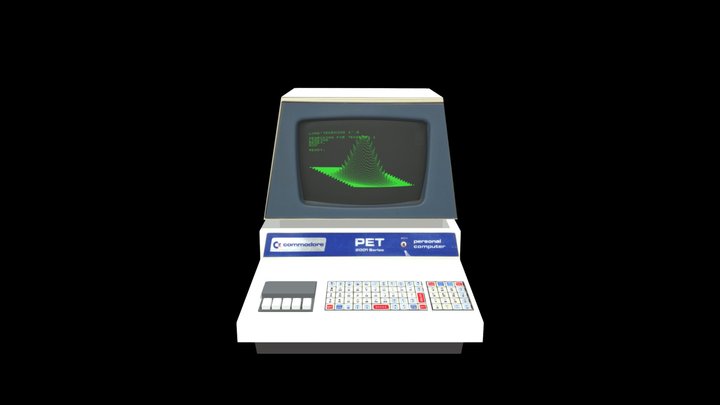 Commodore PET 3D Model