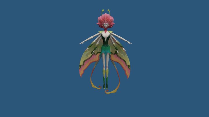 forest fairy 3D Model