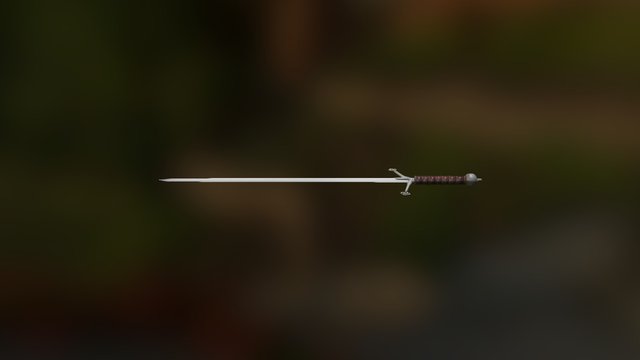 Espada Medieval - Medieval Sword 3D Model