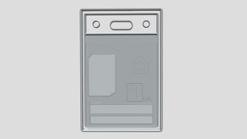SCP Neck Identity Card (SCP Foundation)