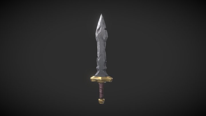 Stylized sword 3D Model