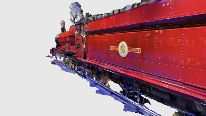 Hogwarts Express 3D Model
