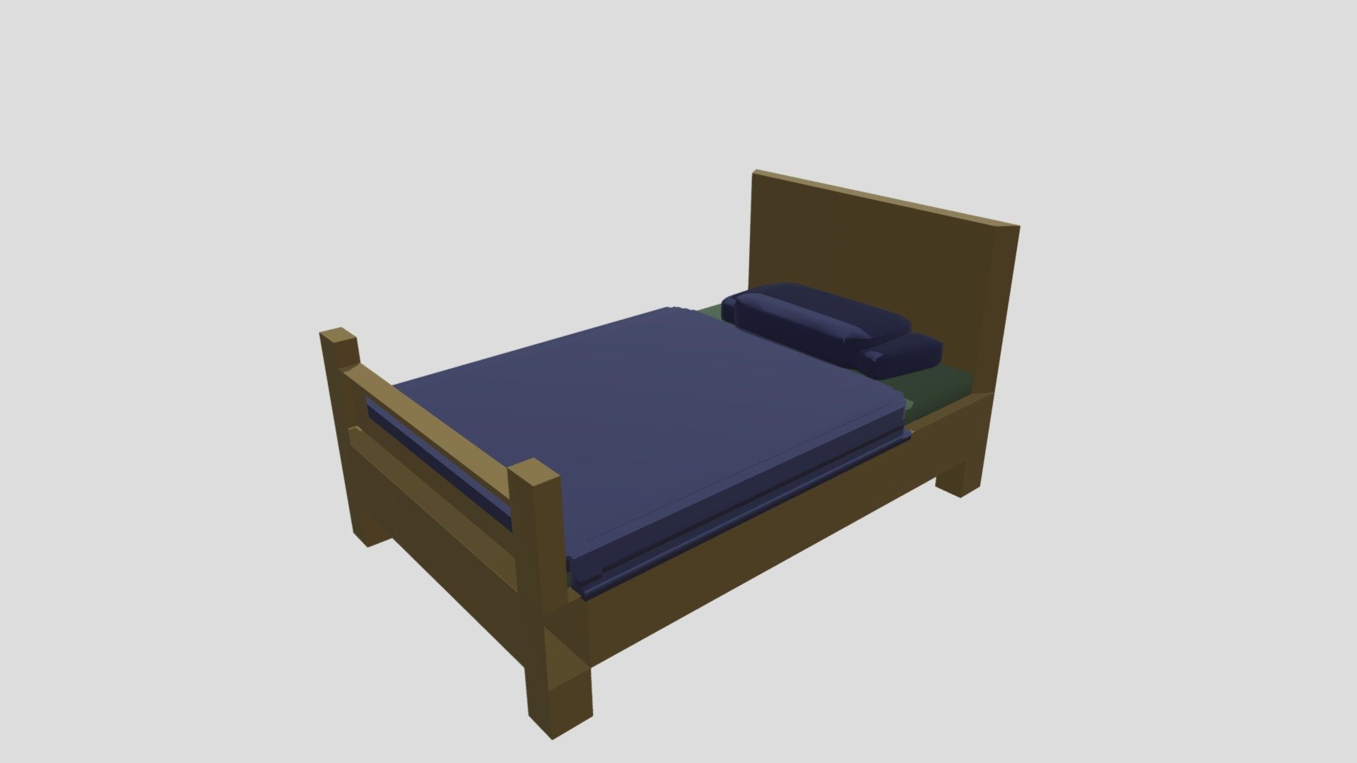 Bed - 3D model by Fiar [fb232d4] - Sketchfab