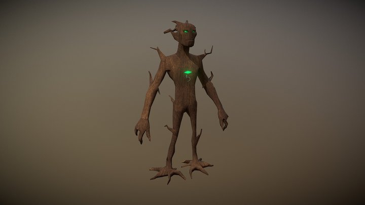 Tree Monster 3D Model