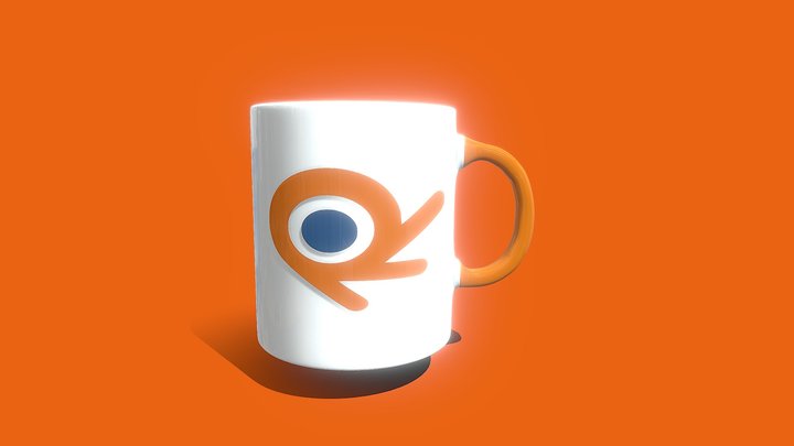 mug caneca 3D Model