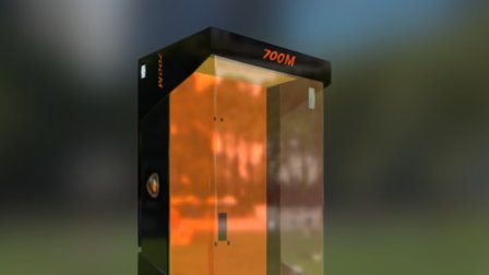 Cougar 700M Mouse Case 3D Model