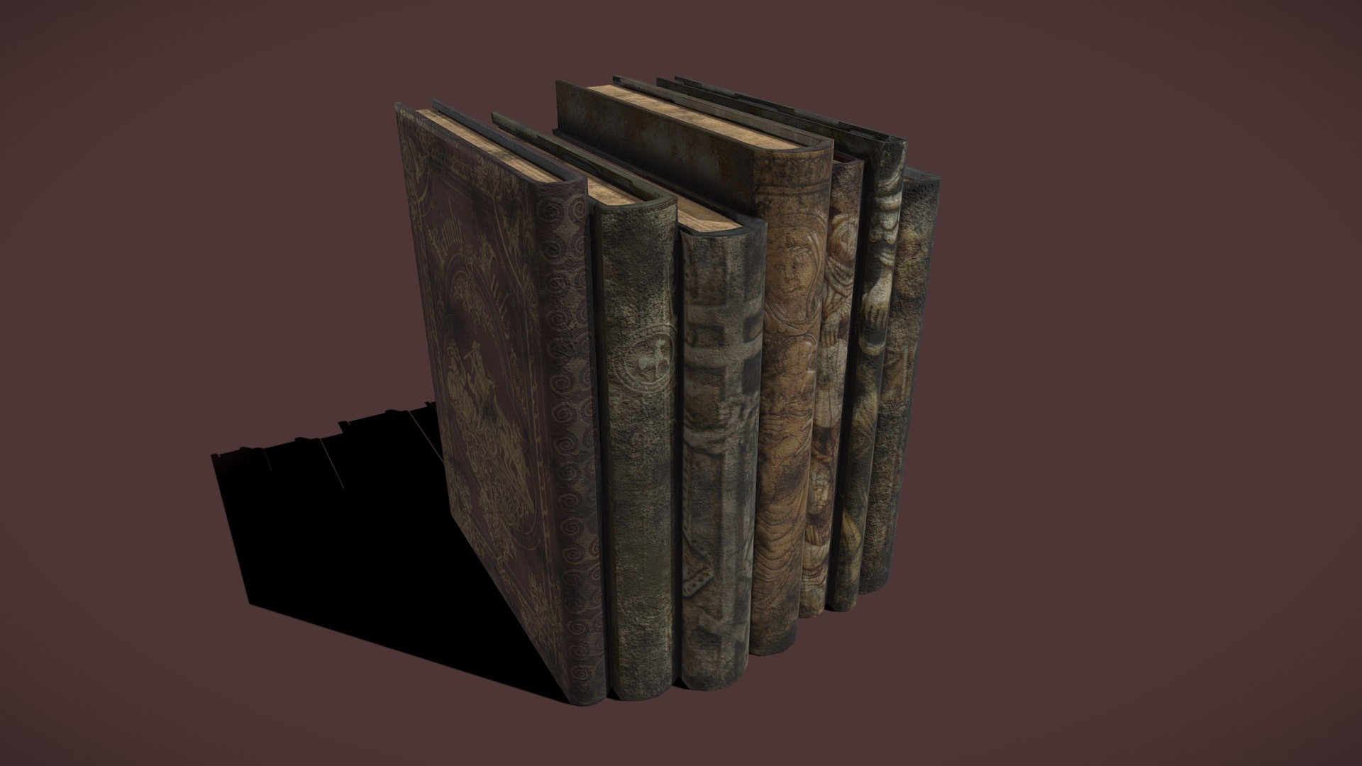 Medieval Books Row1 Deisgn1