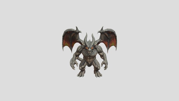 horror creature 3D Model