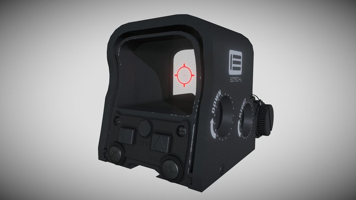 EOTECH XPS2 Holographic Sight 3D Model