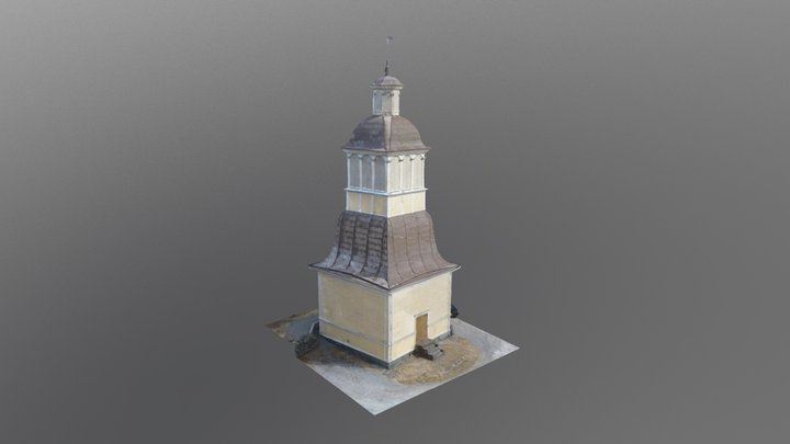Töysä Church Belltower WIP - WindCoE 3D Model