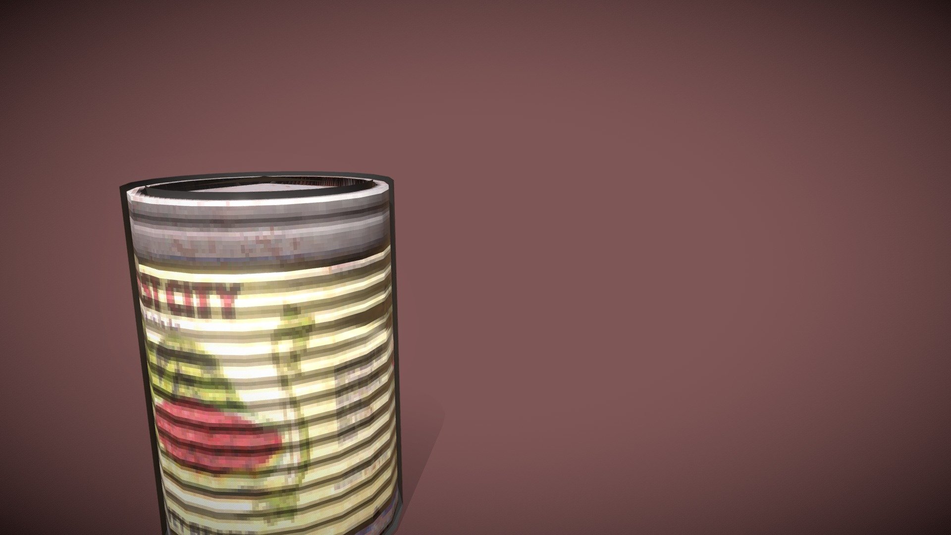 Old-fashioned Tin Can