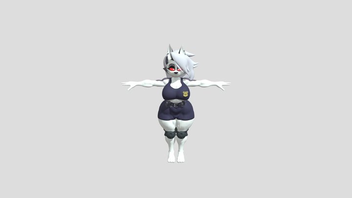 Km_policwoman_loona 3D Model