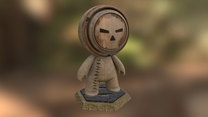 Meet Mat: Voodoo 3D Model