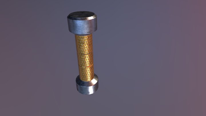 Dumbbell 1 Low 3D Model