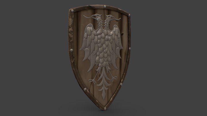 Shield 2 3D Model