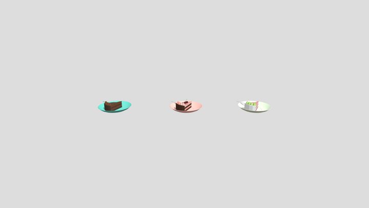 Cake 3D Model
