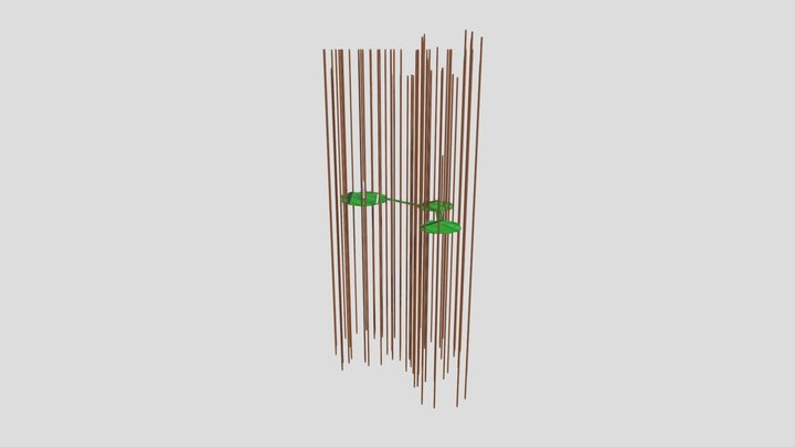 Code Lyoko Forest sector 3D Model