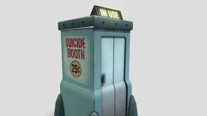 Suicide Booth- Futurama 3D Model