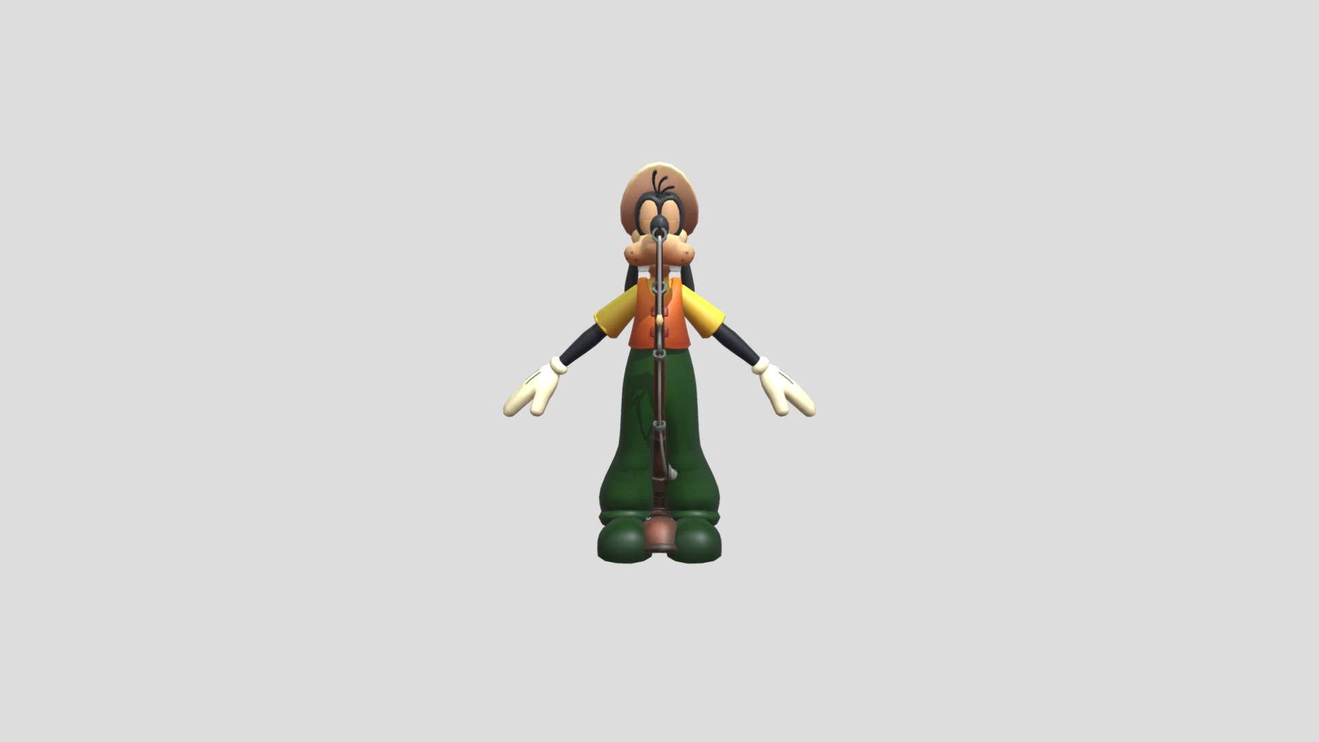 Goofy - Download Free 3D model by KendrickMorgan2013