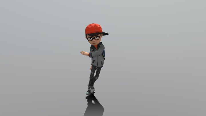624230007 Aj Hip Hop Dancing 3D Model