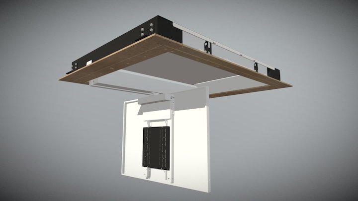 CHRS - Ceiling Hinge And Swivel Overview 3D Model